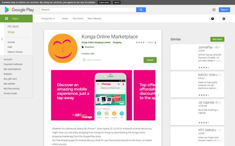 Konga Online Marketplace - Apps on Google Play