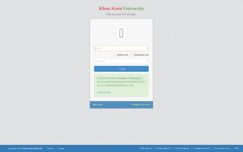 Student KKU Mail - to continue to Gmail - Google