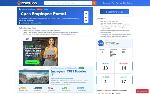 Cpes Employee Portal