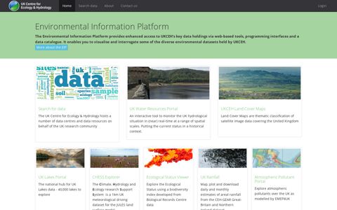 Environmental Information Platform — UKCEH Environmental ...
