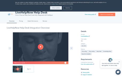 LiveHelpNow Help Desk HubSpot Integration | Connect Them ...