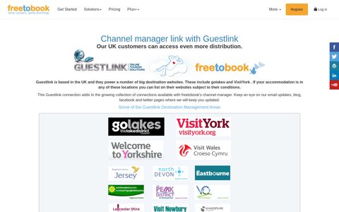 Freetobook connect with Guestlink - Get bookings via ...