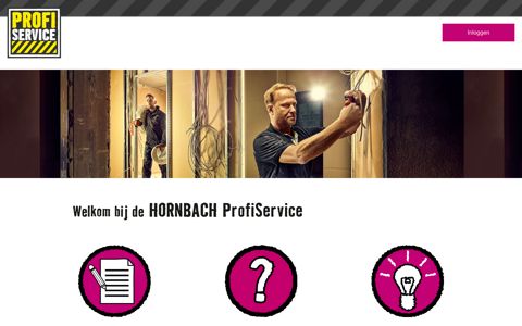 Hornbach | ProfiCard Portal