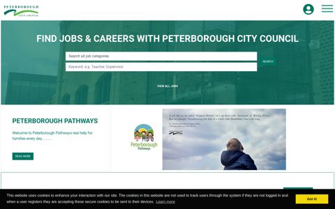 Peterborough Council – Jobs and Careers - Homepage