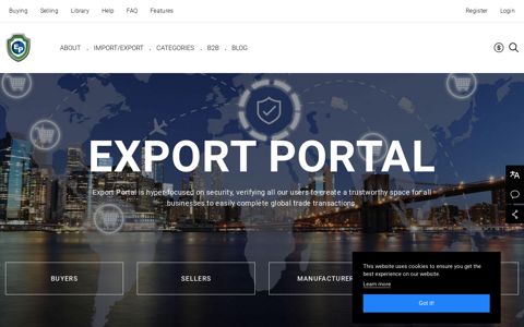 Import and Export B2B Platform | Trade on Export Portal