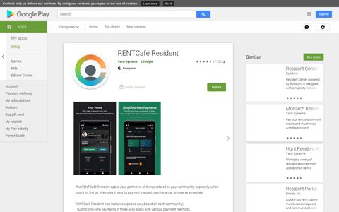 RENTCafé Resident - Apps on Google Play