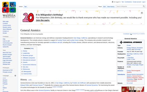 General Atomics - Wikipedia