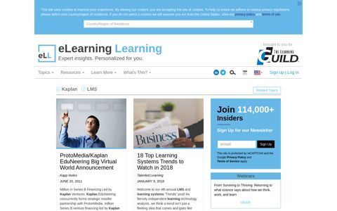 Kaplan and LMS - eLearning Learning