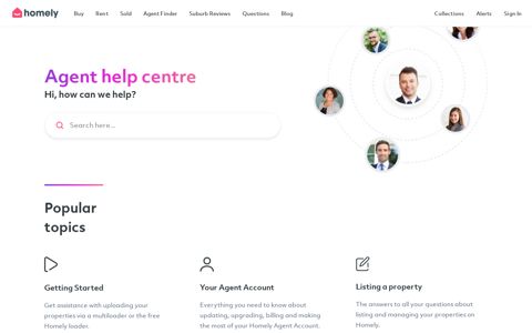 Agent Help Centre - Help And Support For Agents - Homely