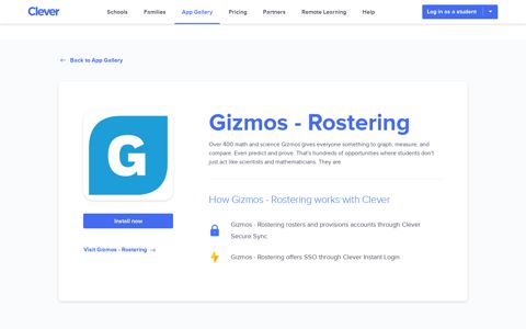 Gizmos - Rostering - Clever application gallery | Clever