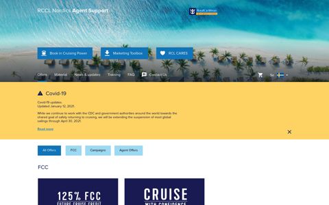 RCCL Agentsupport – Royal Caribbean Agentsupport