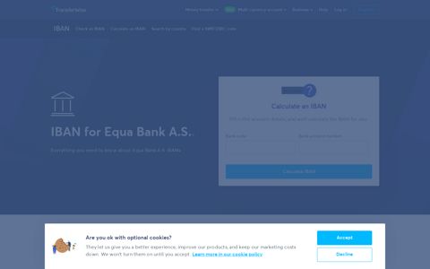 Equa Bank A.S. IBAN - What is the IBAN for Equa Bank A.S. in ...