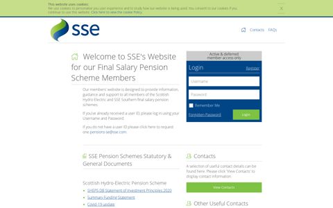 SSE - Home Page