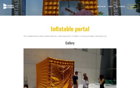 Inflatable portal - Shared_Studios