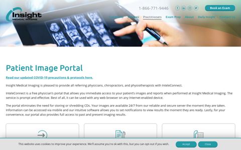 Patient Image Portal | IntelleConnect | Insight Medical Imaging
