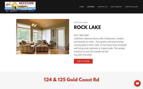 Real Estate for Sale Pelican Lake & Area - Keystone Realty ...