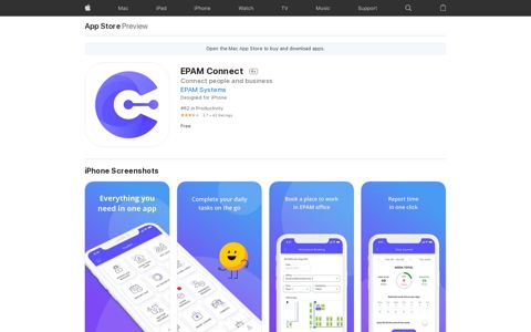 ‎EPAM Connect on the App Store