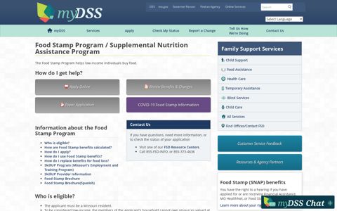 Food Stamp Program / Supplemental Nutrition Assistance ...