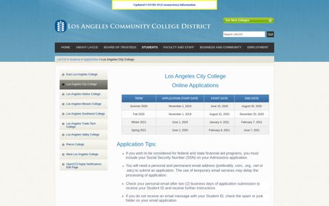 Los Angeles City College - LACCD