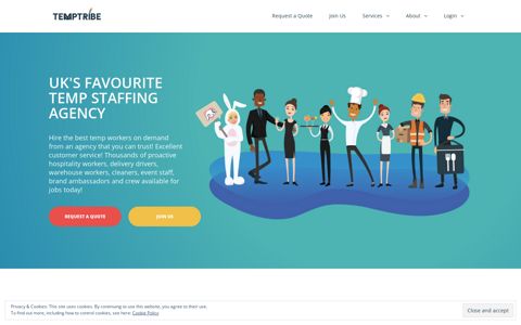 TempTribe - London's Favourite Temporary Staffing Supplier