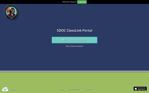 SDOC ClassLink Portal - ClassLink Login