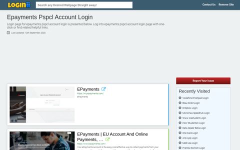 Epayments Pspcl Account Login - Loginii.com