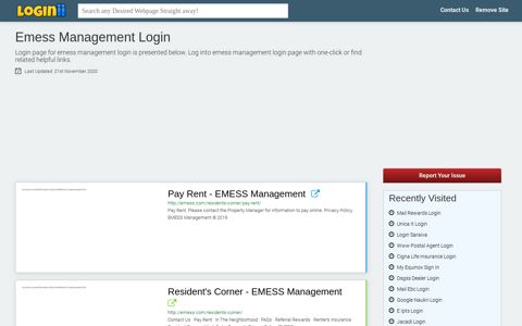 Emess Management Login - Loginii.com