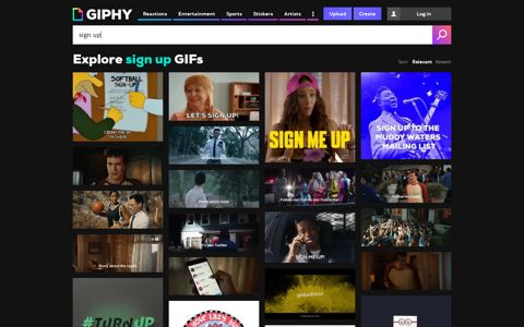 Sign Up GIFs - Get the best GIF on GIPHY