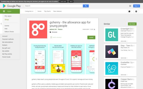 gohenry - the allowance app for young people - Apps on ...