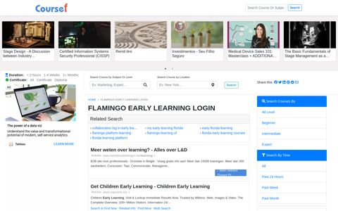 Flamingo Early Learning Login - 12/2020 - Coursef.com