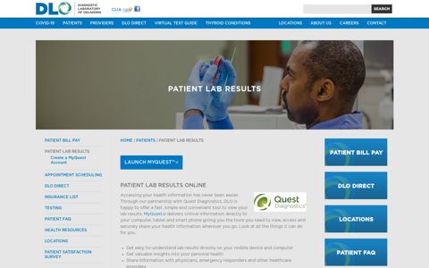 Patient Lab Results | Diagnostic Laboratory of Oklahoma