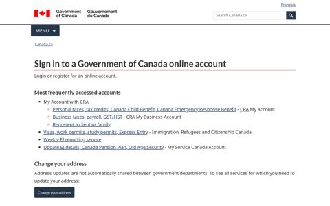 Sign in to a Government of Canada online account - Canada.ca