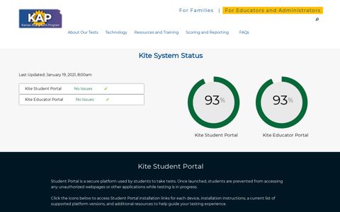 Kite Technology | Kansas Assessment Program