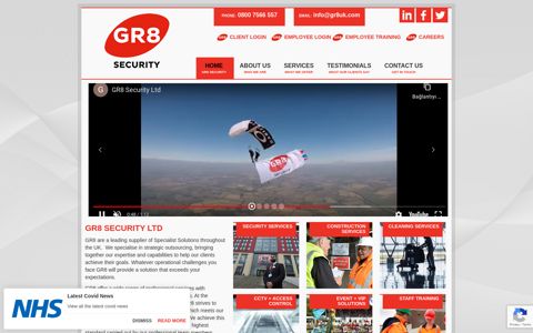 GR8 Security Ltd: Home