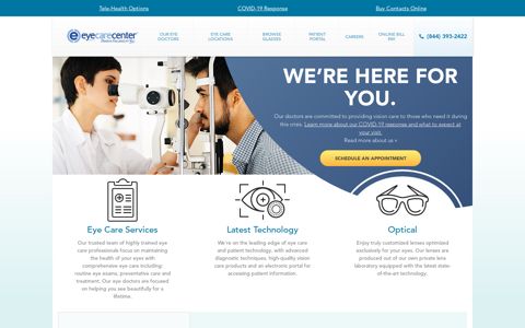 eyecarecenter | Comprehensive Eye Care & Eye Exams