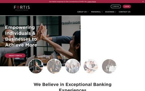 Fortis Private Bank - Empowering Clients to Achieve More