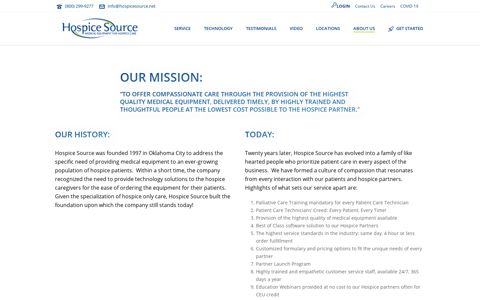 About Us – Hospice Source