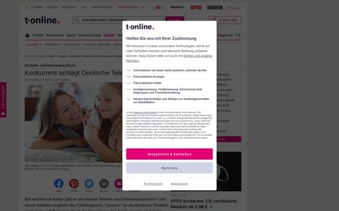 Deutsche Telekom: Dieser Konkurrent schlägt den ... - T-Online