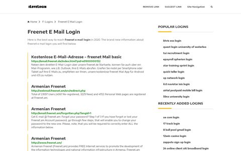 Freenet E Mail Login ❤️ One Click Access - iLoveLogin