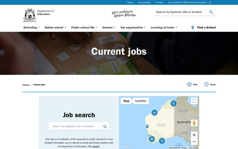 Current jobs - Department of Education