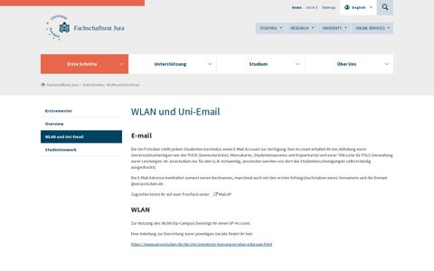 WLAN und Uni-Email - Universität Potsdam