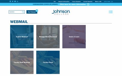 Webmail - Johnson College of Technology