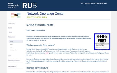 anleitungen:hirn [Network Operation Center] - RUB-NOC
