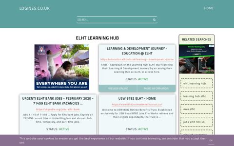 elht learning hub - General Information about Login - Logines.co.uk