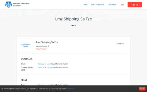 Who Employ Lmz Shipping Sa Fze, and How? - Maritime ...