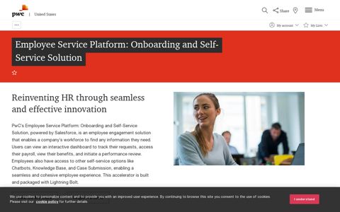 Employee Service Platform: Onboarding and Self ... - PwC