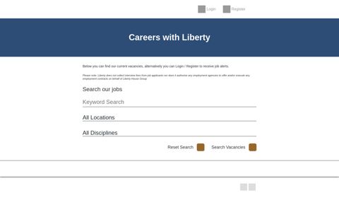 Liberty HG Careers