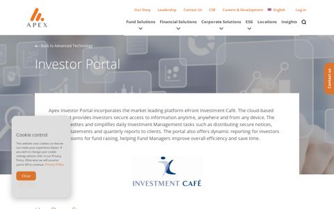 Investor Portal - EN - Apex Group
