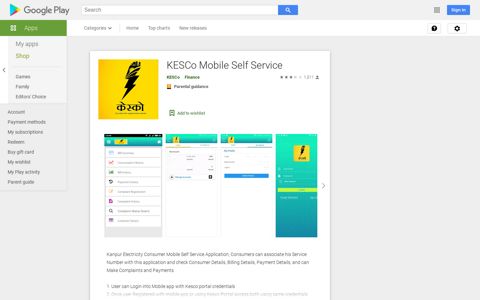 KESCo Mobile Self Service – Apps on Google Play