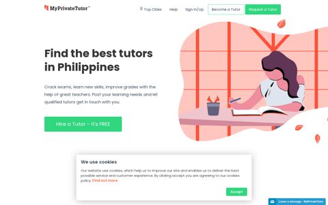 Login as Home Tutor / Student / Tuition Centres - LearnPick
